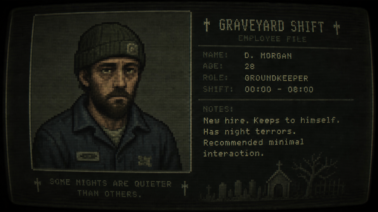 Player 1 character dossier
